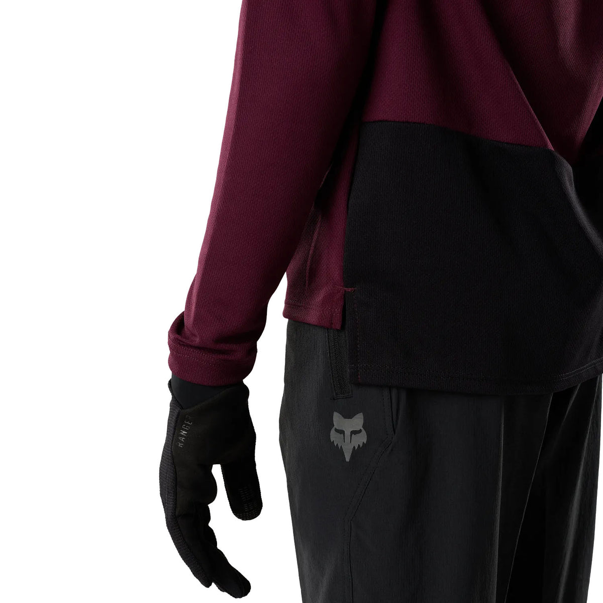Kids' Ranger Fox Head Long-Sleeve Jersey - Red