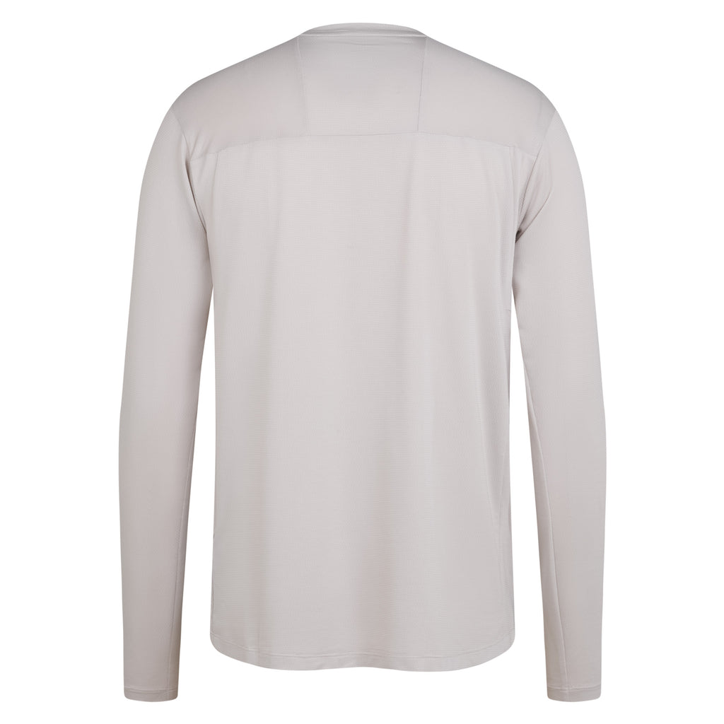 Men's Long Sleeve Trail Technical T-Shirt - Silver