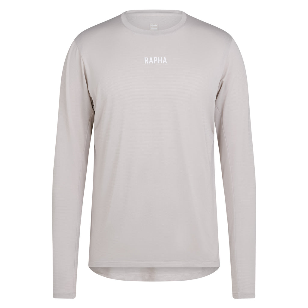 Men's Long Sleeve Trail Technical T-Shirt - Silver