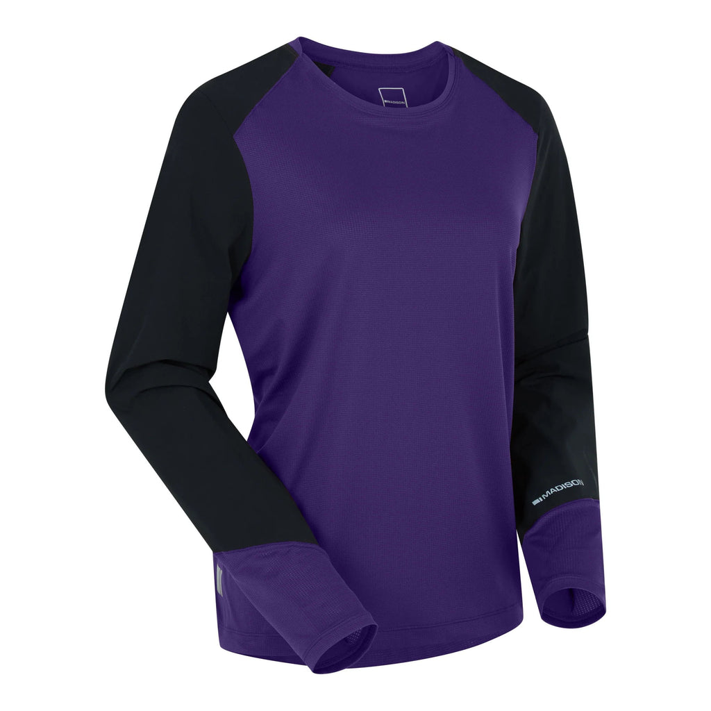 Women's Flux Long Sleeve Trail Jersey - Purple