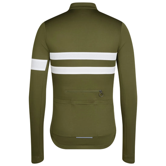 Men's Brevet Long Sleeve Jersey - Green