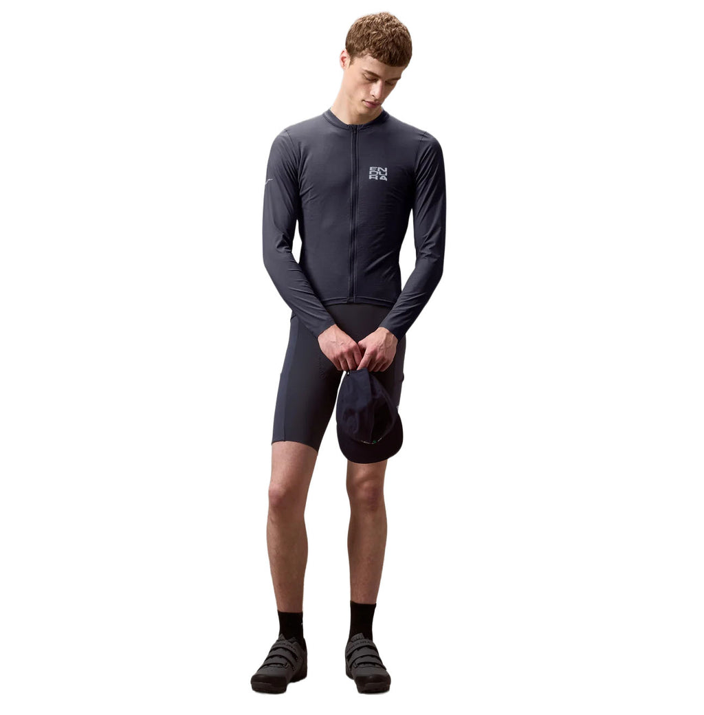 Men's AllTrack Ride Long-Sleeve Jersey - Grey