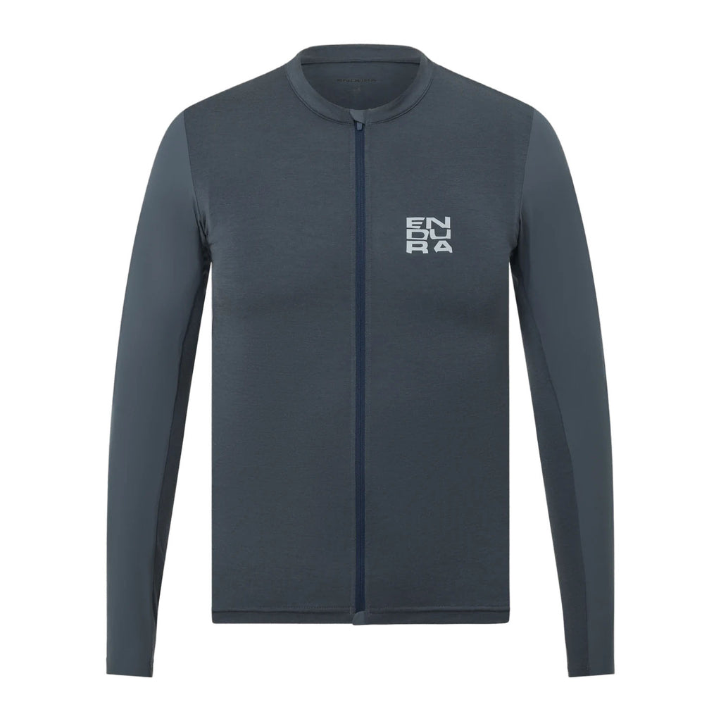 Men's AllTrack Ride Long-Sleeve Jersey - Grey