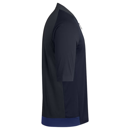 Men's Explore Zip Neck Technical T-Shirt - Navy