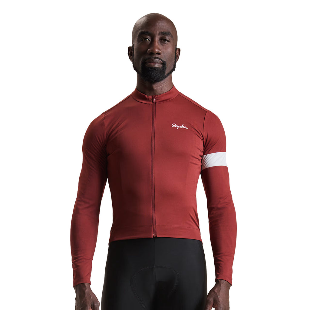 Men's Core Thermal Long-Sleeve Jersey - Red