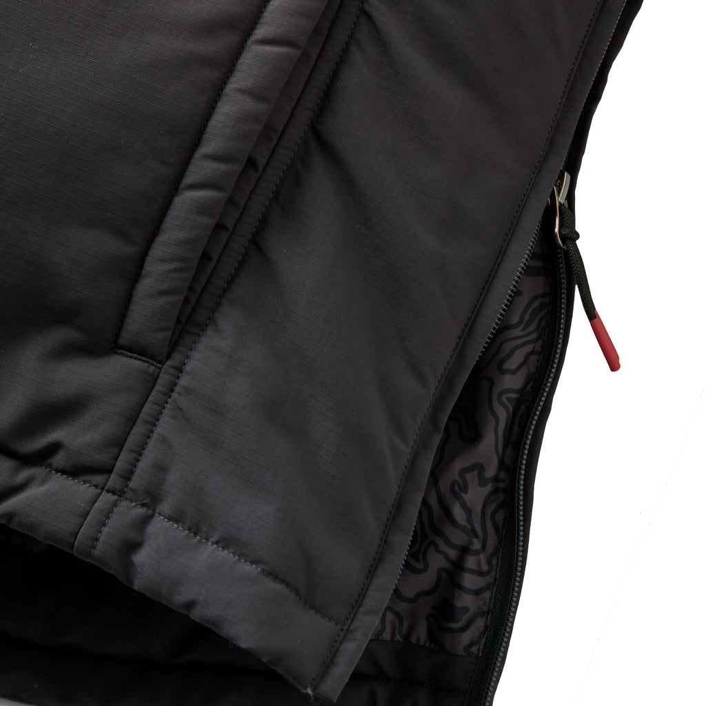 Men's Oceanic Insulated 1/2 Zip Jacket - Green / Black