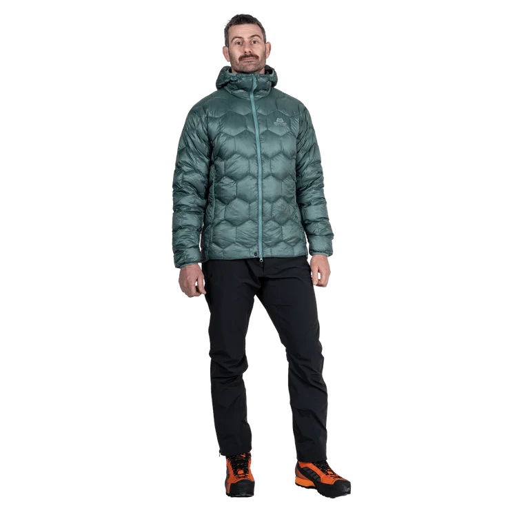 Men's Xenith Hooded Down Jacket - Blue