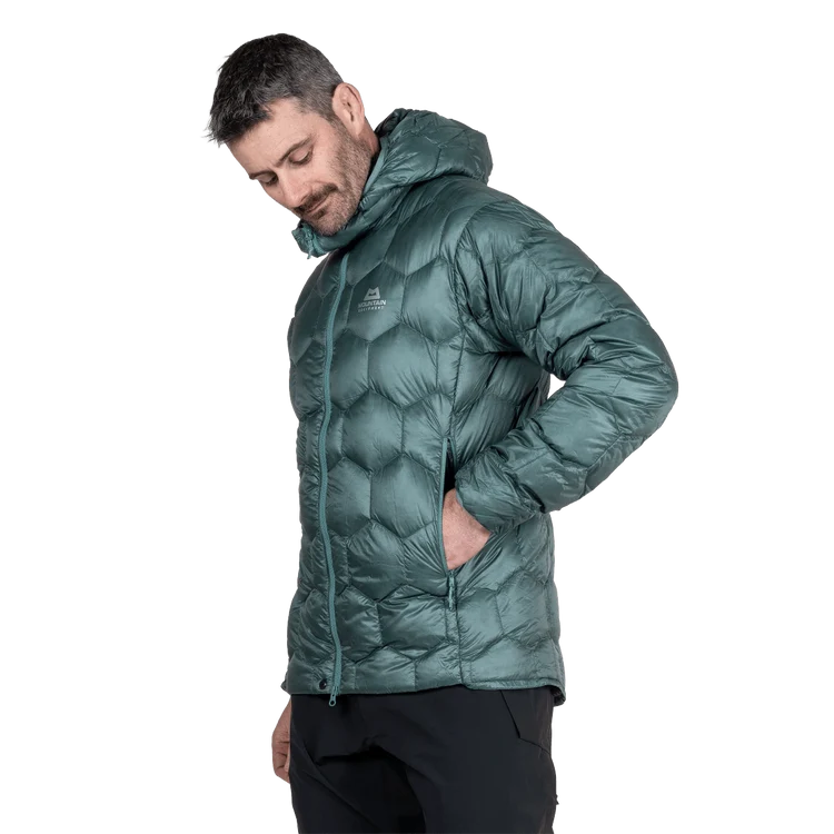 Men's Xenith Hooded Down Jacket - Blue