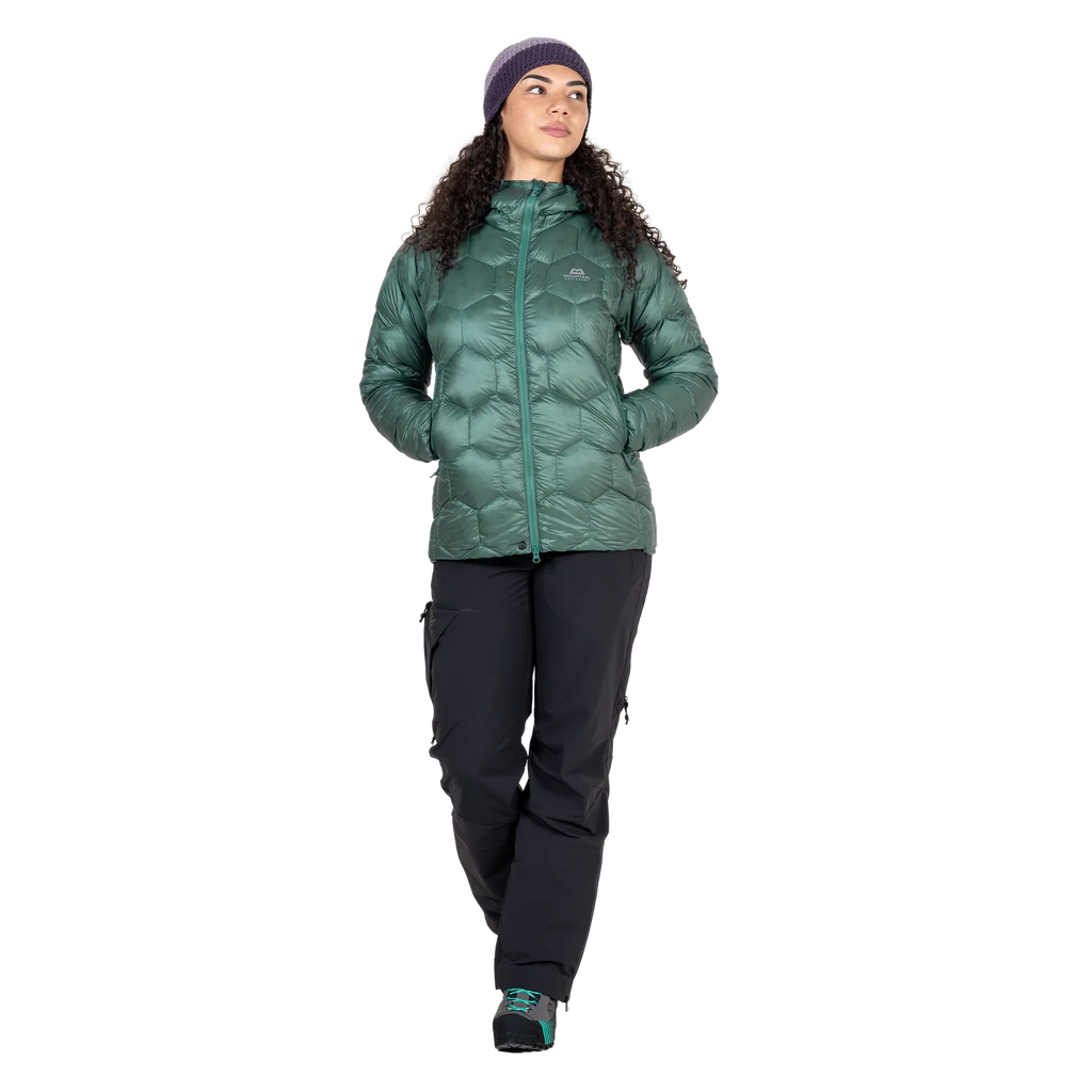 Women's Xenith Hooded Down Jacket - Green