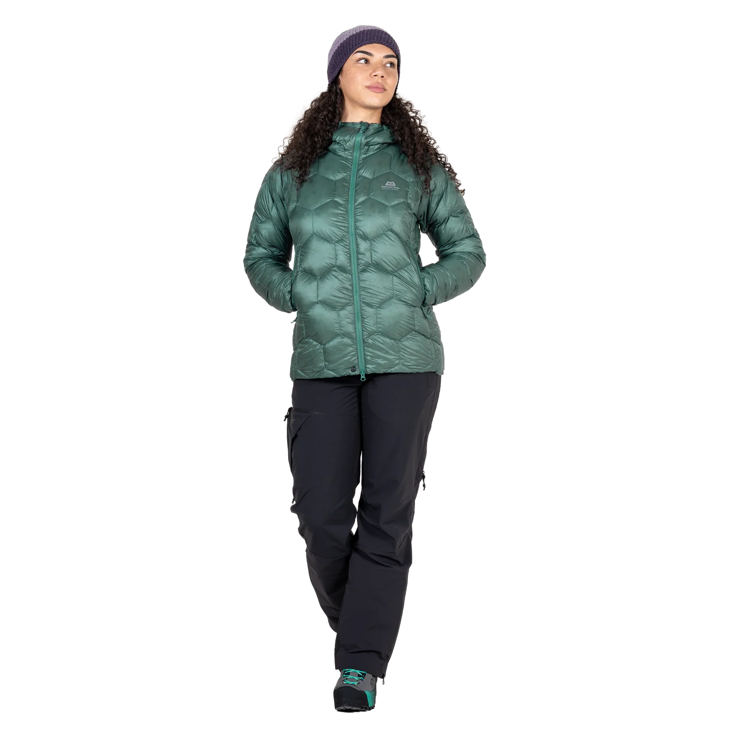 Women's Xenith Hooded Down Jacket - Green