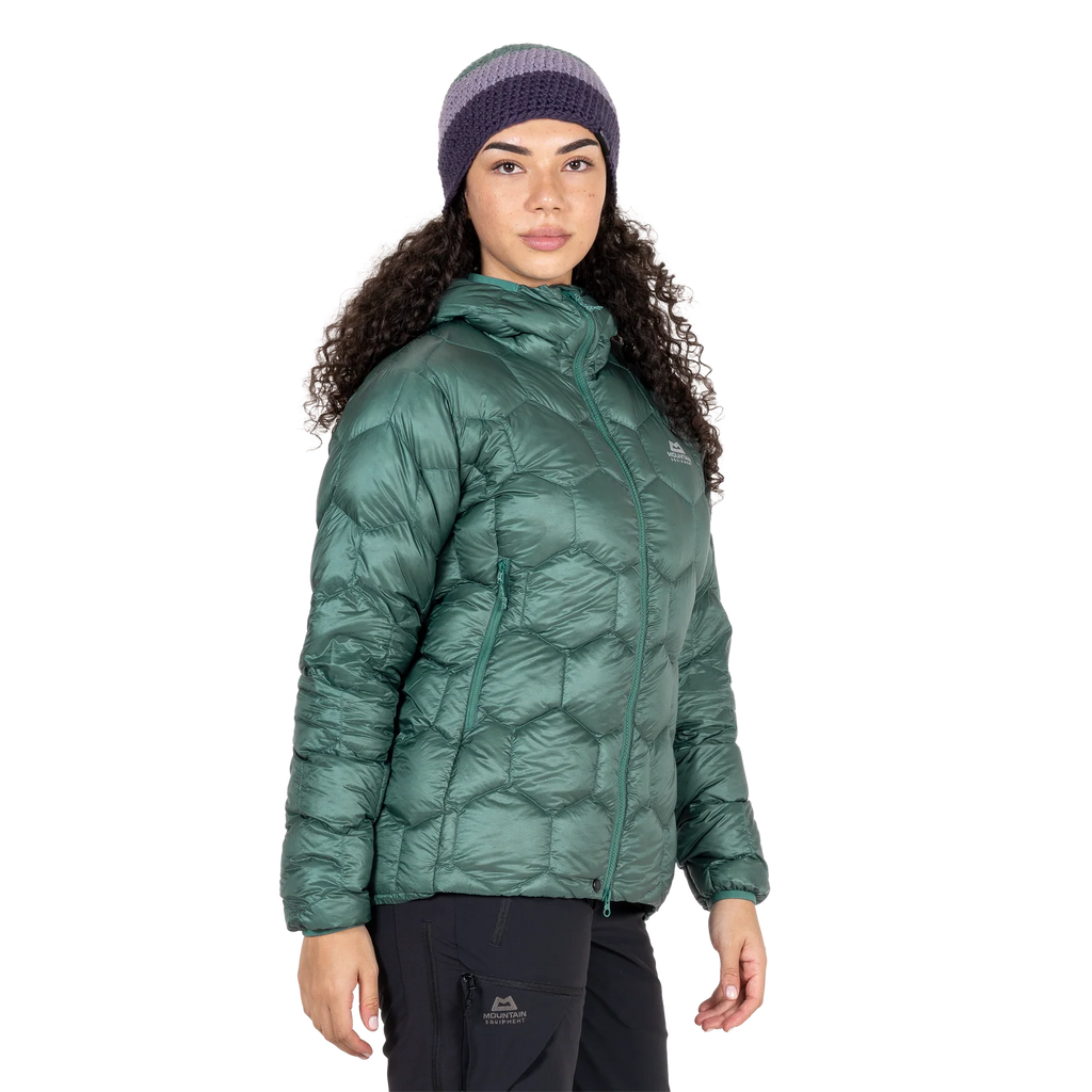 Women's Xenith Hooded Down Jacket - Green