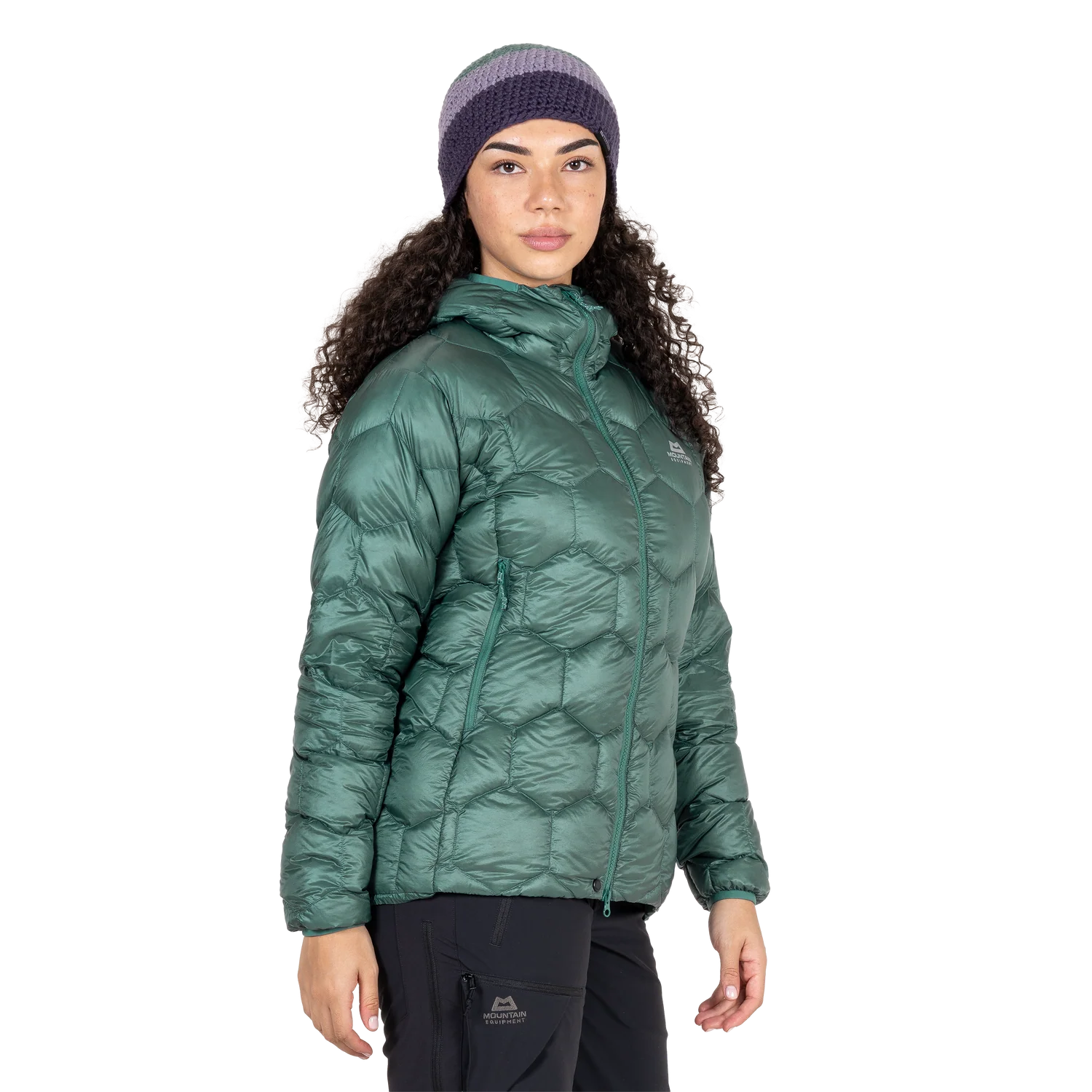 Women's Xenith Hooded Down Jacket - Green