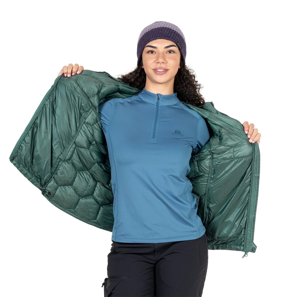 Women's Xenith Hooded Down Jacket - Green