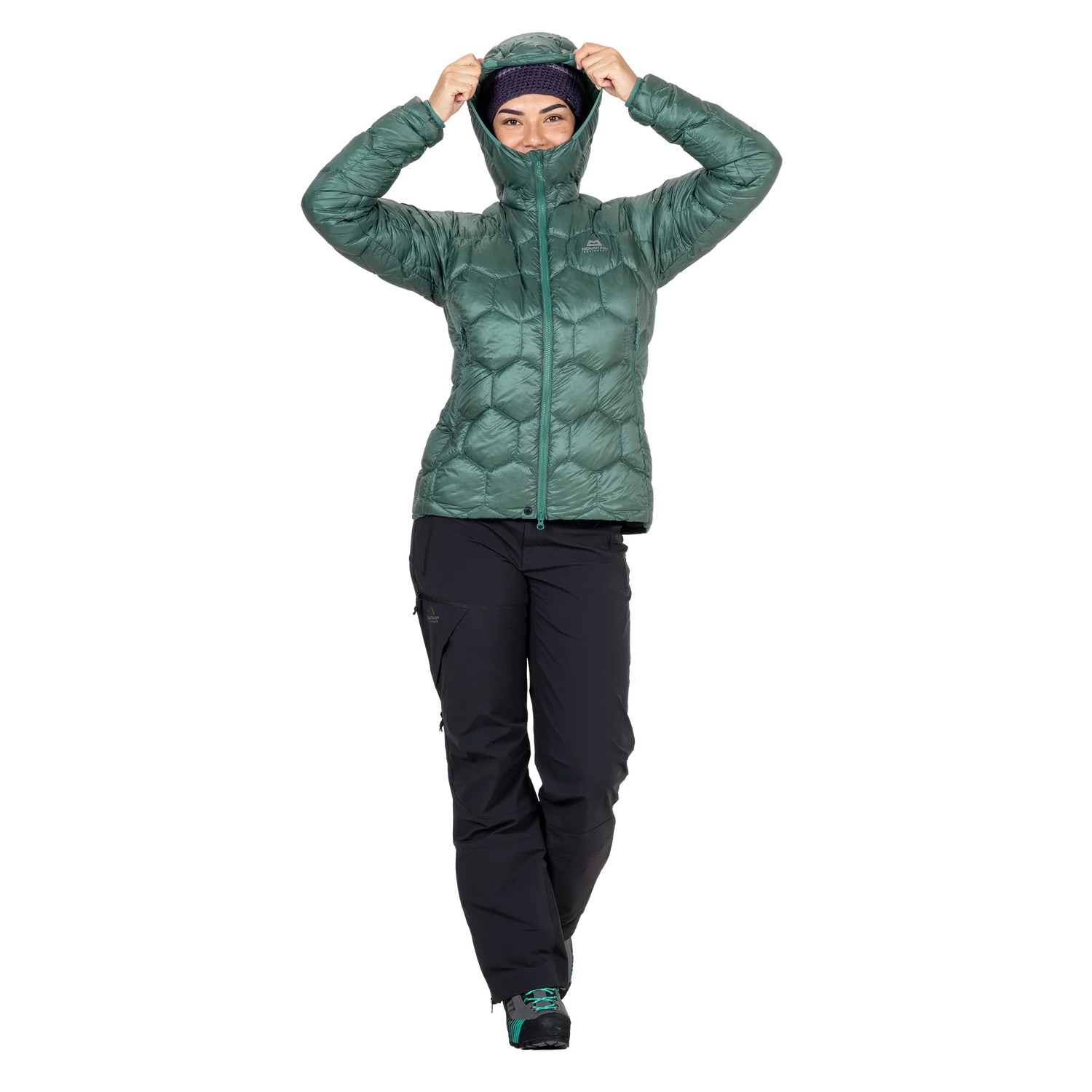 Women's Xenith Hooded Down Jacket - Green