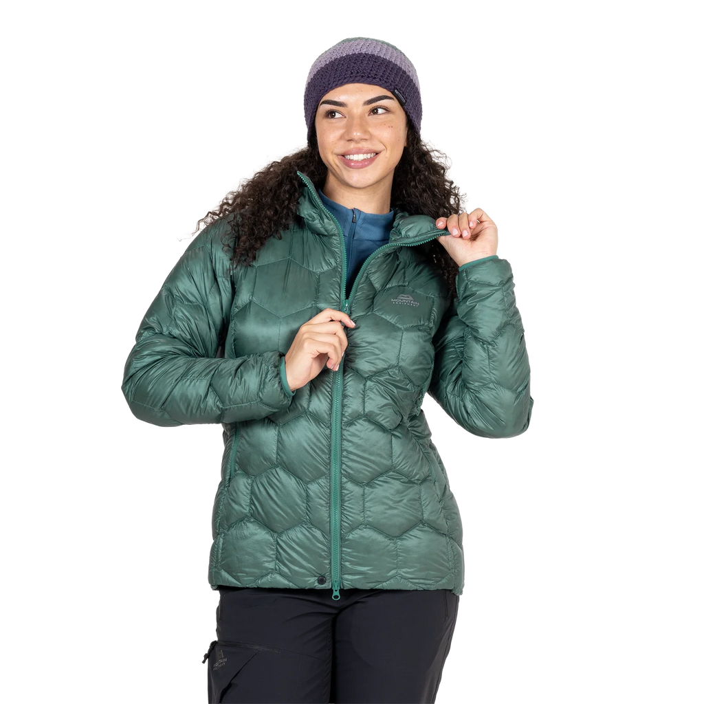 Women's Xenith Hooded Down Jacket - Green