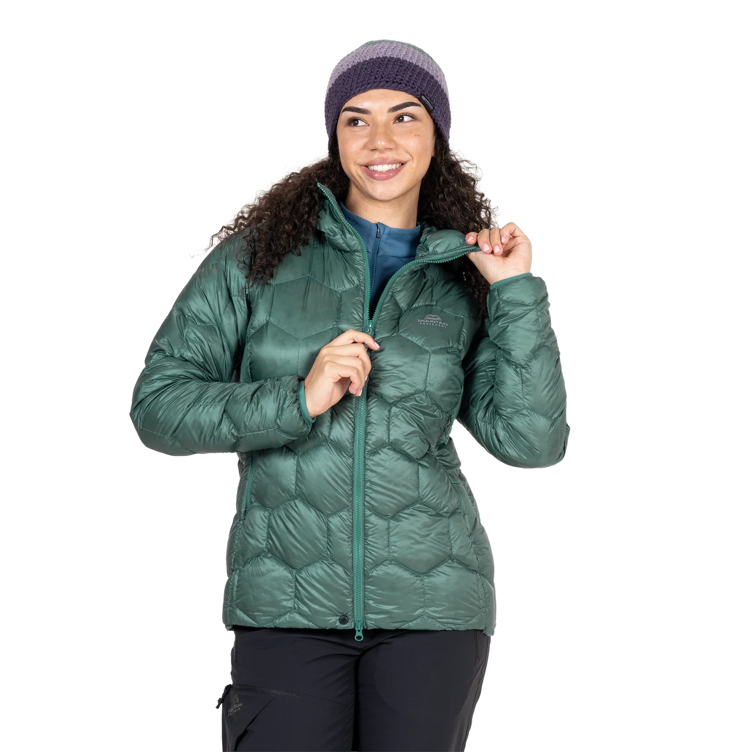 Women's Xenith Hooded Down Jacket - Green