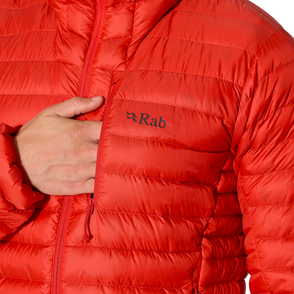 Men's Microlight Alpine Jacket - Red
