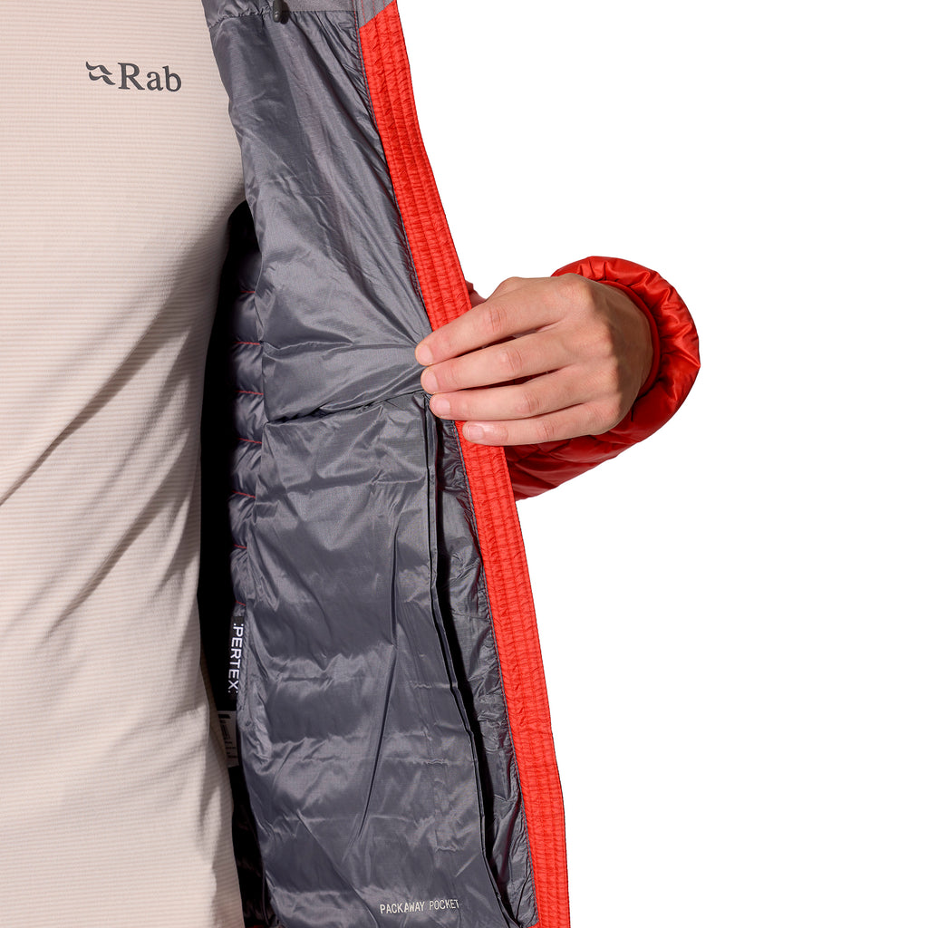 Men's Microlight Alpine Jacket - Red
