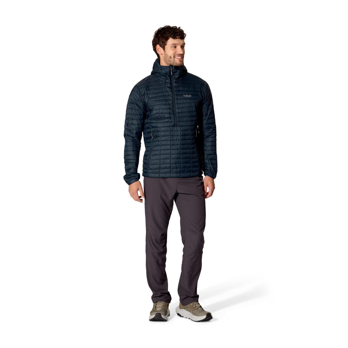 Men's Microlighter Down Pull-On Hoody - Navy