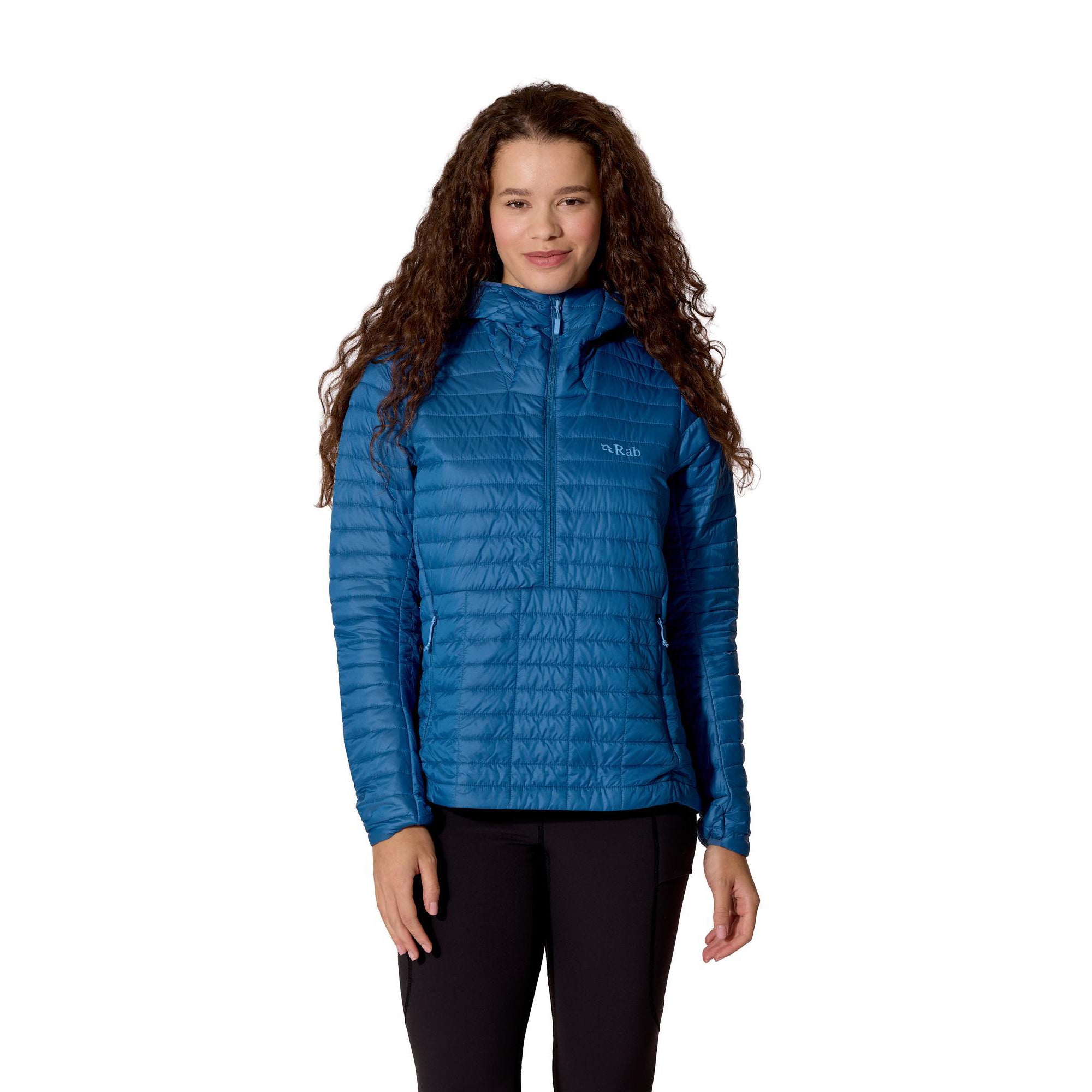 Women's Microlighter Down Pull-On Hoody - Blue