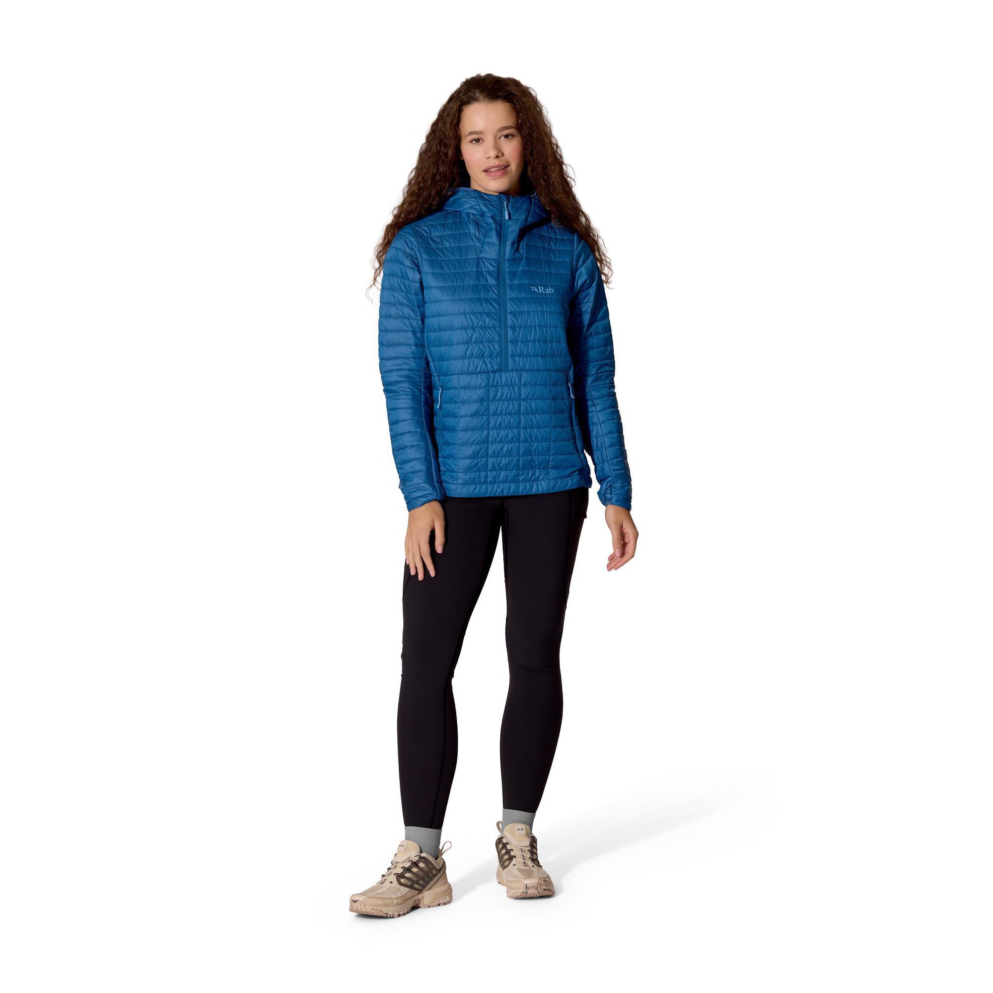 Women's Microlighter Down Pull-On Hoody - Blue