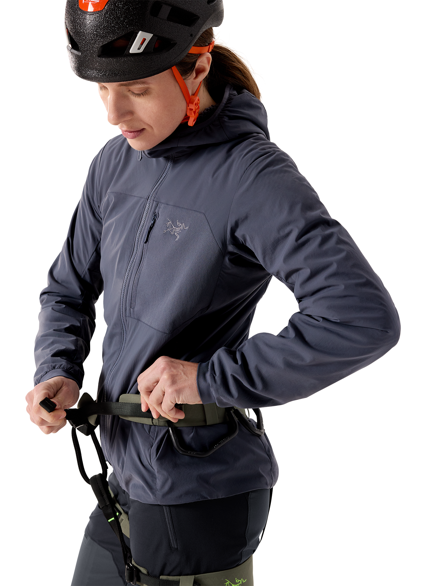 Women's Proton SL Hoody - DK Stratus