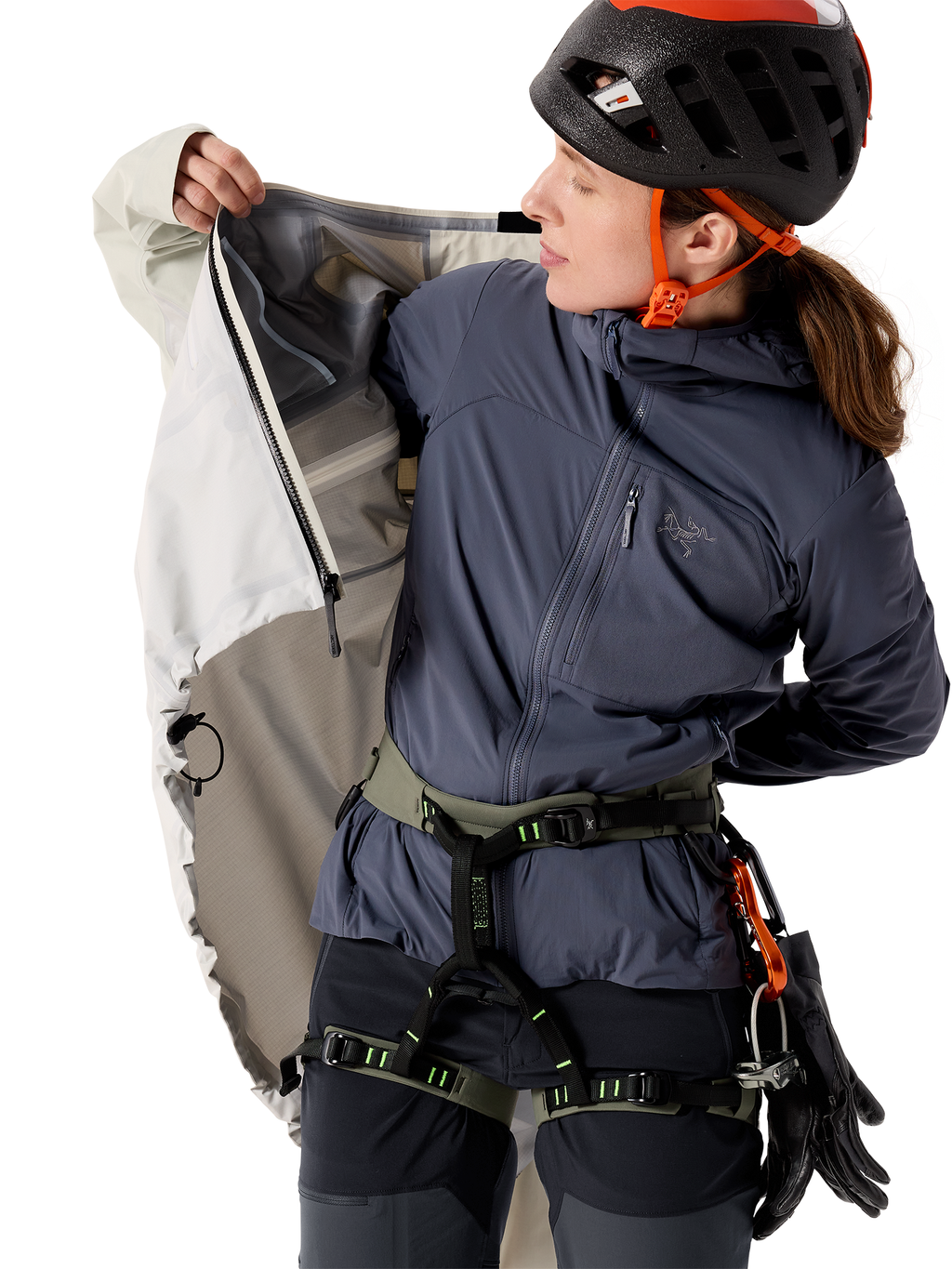 Women's Proton SL Hoody - DK Stratus