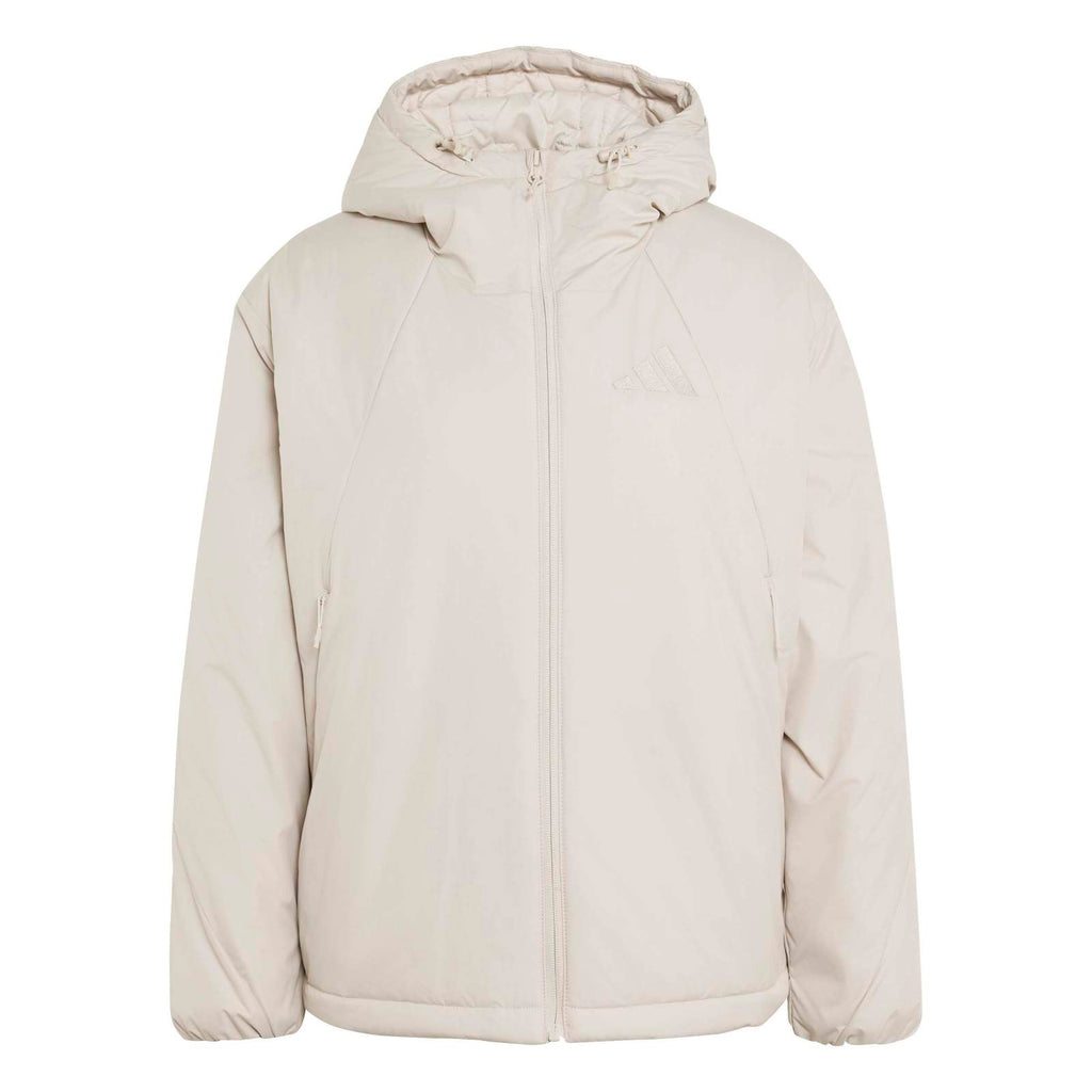 Women's Multi Primaloft Insulated Hooded Jacket - Cream