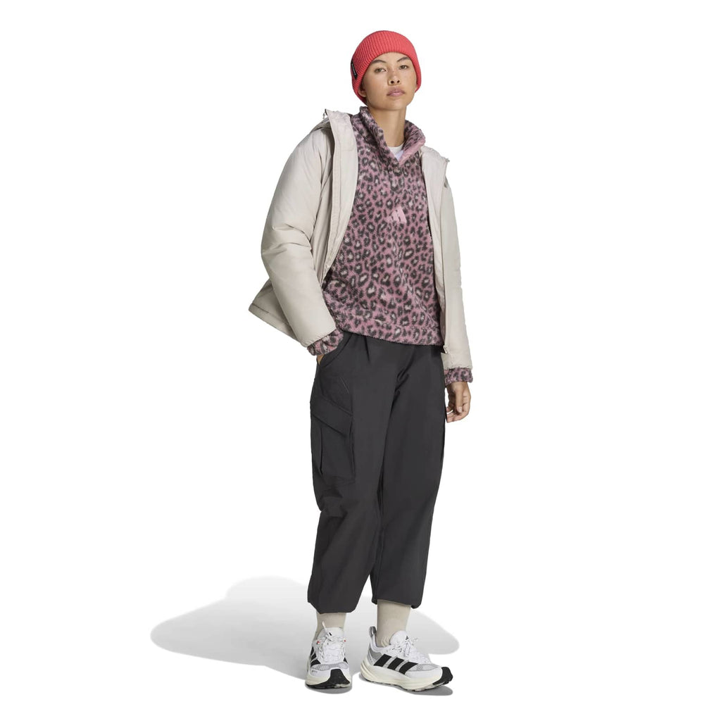 Women's Multi Primaloft Insulated Hooded Jacket - Cream