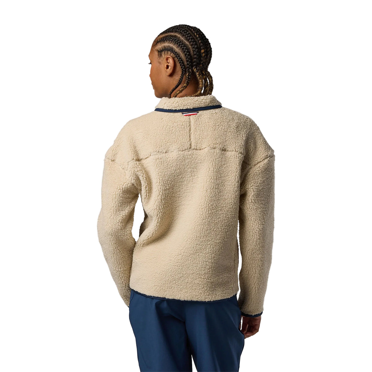 Women's AllTrack Snap Sherpa Jacket - White