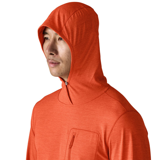 Men's Capilene® Cool Sun Hoody - Orange