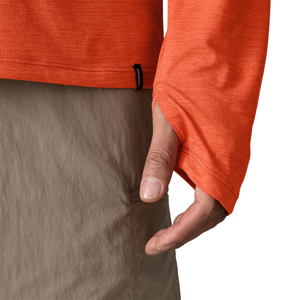 Men's Capilene® Cool Sun Hoody - Orange