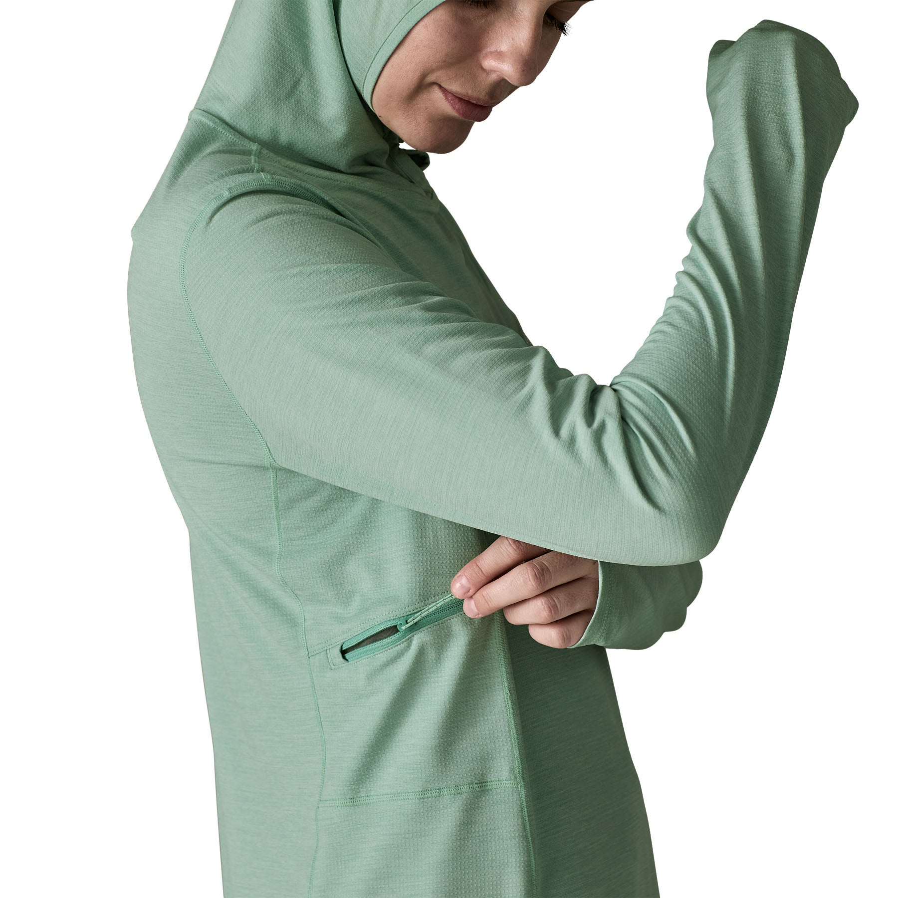 Women's Capilene® Cool Sun Hoody - Light Blue