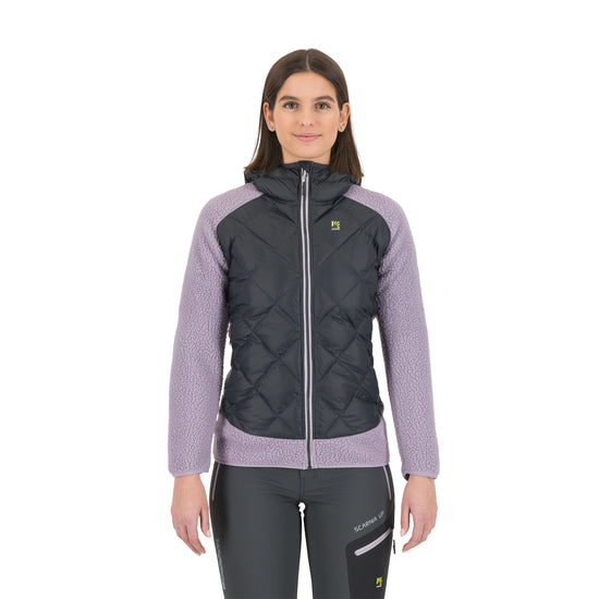 Women's Marmarole Retro Jacket - Grey / Purple