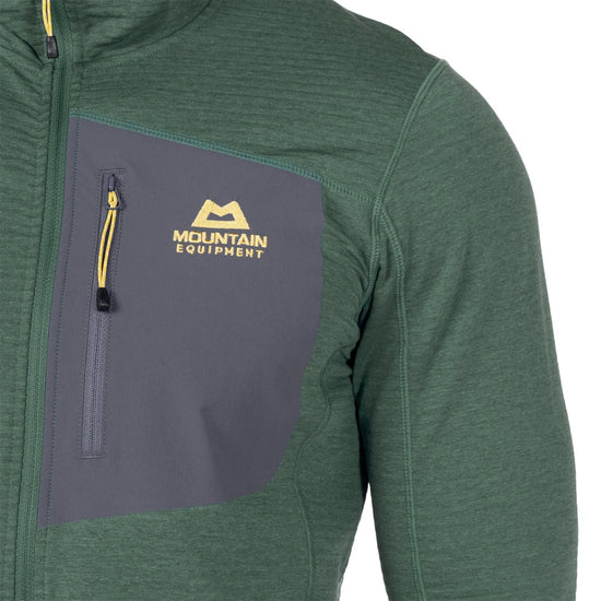 Men's Lumiko Hooded Fleece Jacket - Green