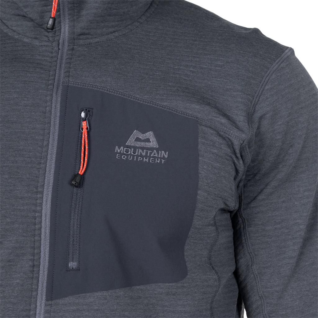 Men's Lumiko Hooded Fleece Jacket - Grey