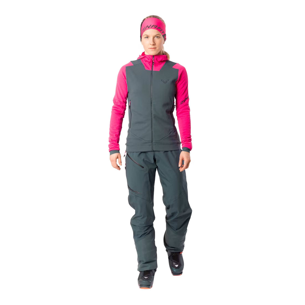 Women's Blacklight Thermal Hooded Jacket - Pink