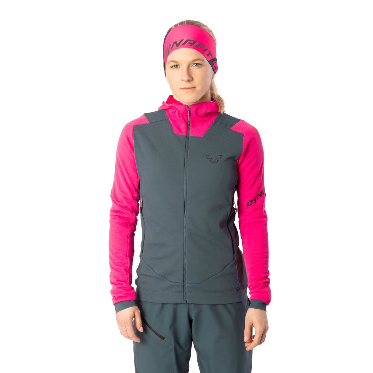 Women's Blacklight Thermal Hooded Jacket - Pink