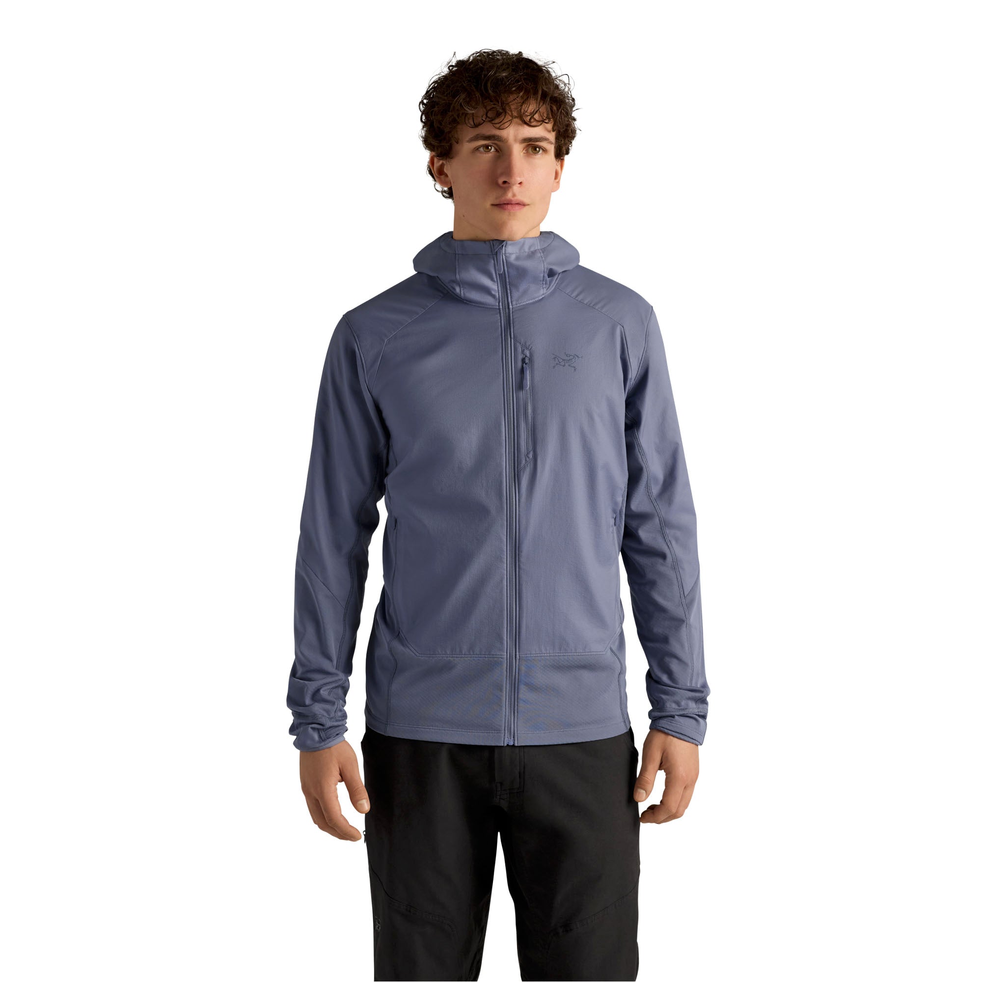 Men's Delta Hybrid Hoody - Stratus