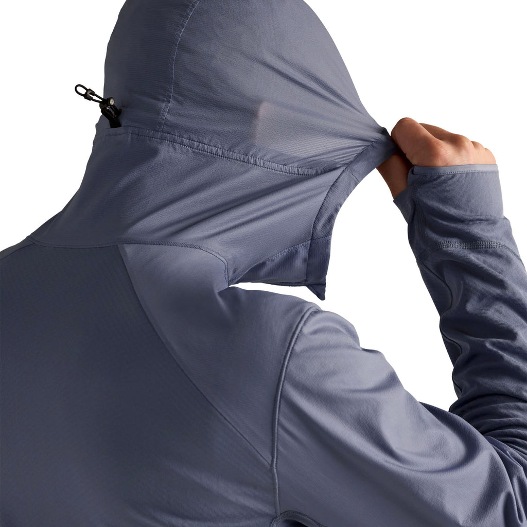 Men's Delta Hybrid Hoody - Stratus