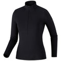 Women’s Rho Zip Neck - Black
