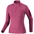Women’s Rho Zip Neck - LT Rene / Rene / Rocket