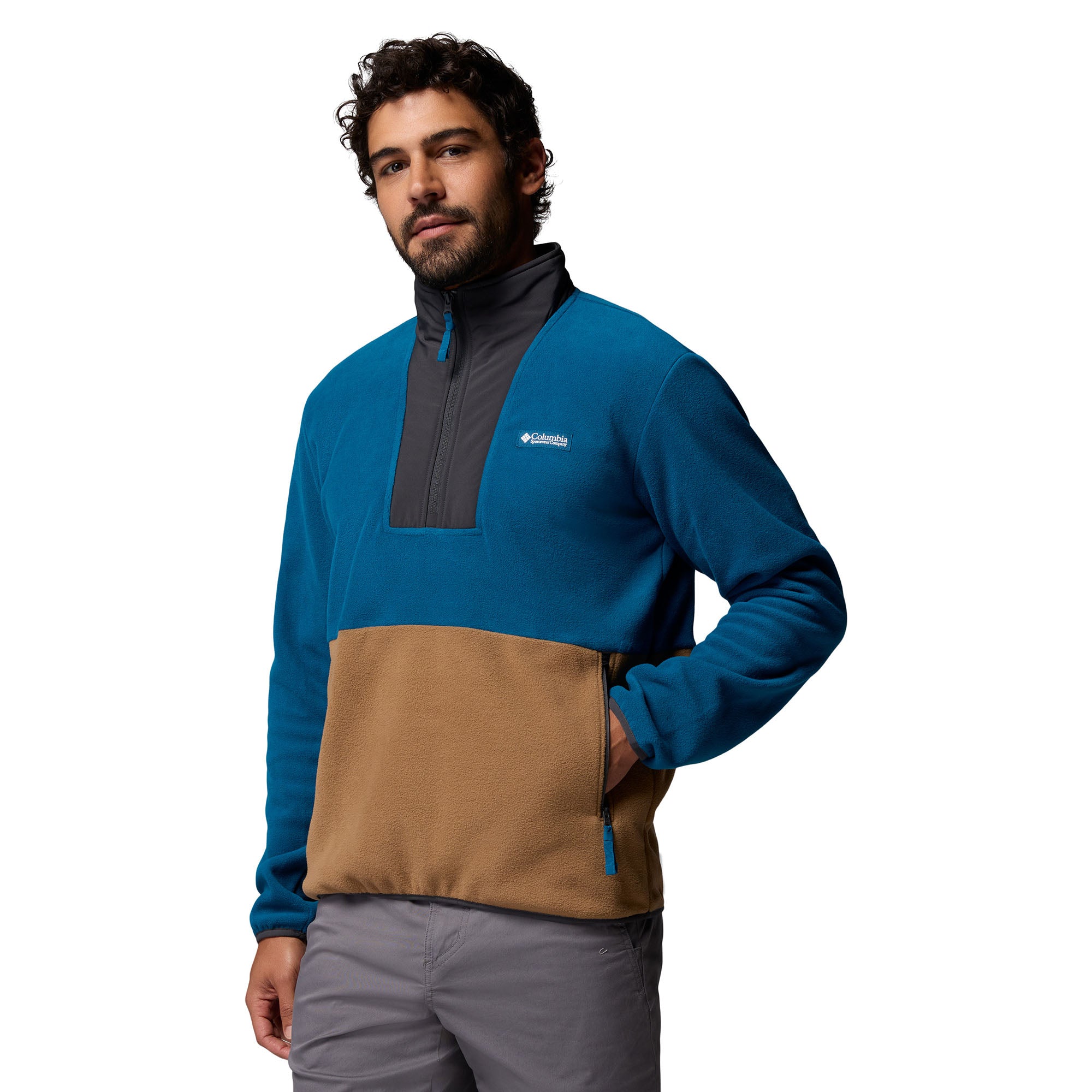 Men’s Sequoia Grove 1/2 Zip Fleece - Blue