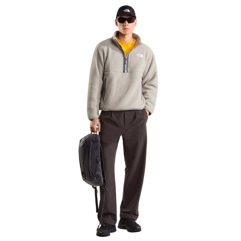 Men's Fleeski 1/4 Zip Pullover Fleece - Grey