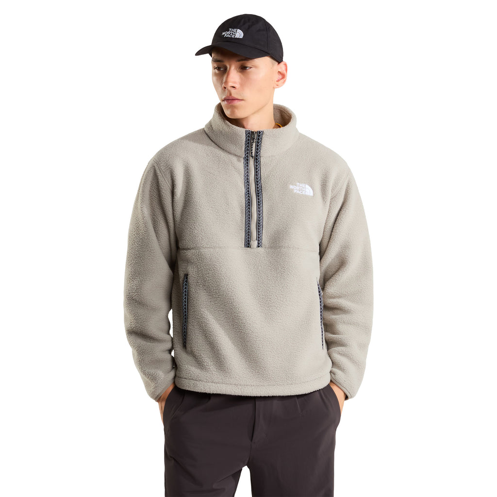 Men's Fleeski 1/4 Zip Pullover Fleece - Grey