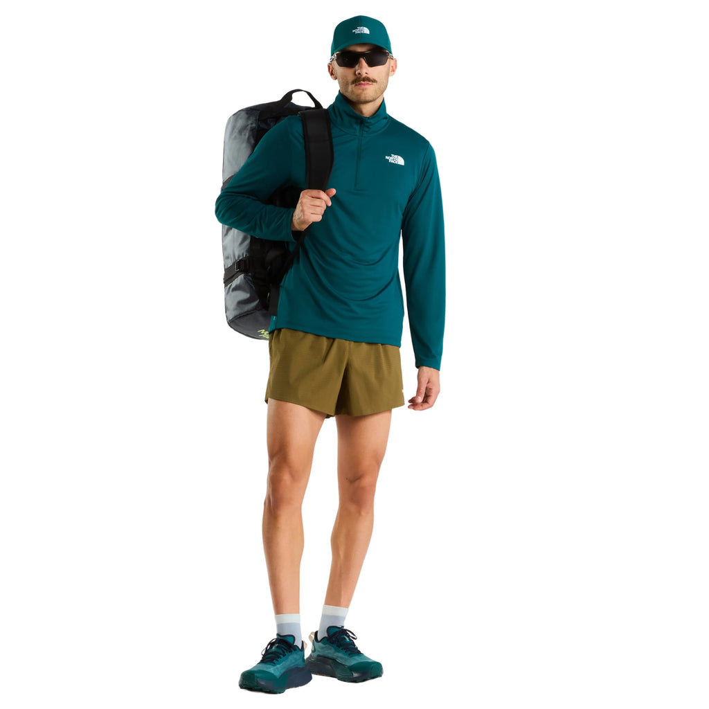 Men's 24/7 1/4 Zip Long-Sleeve T-Shirt - Green