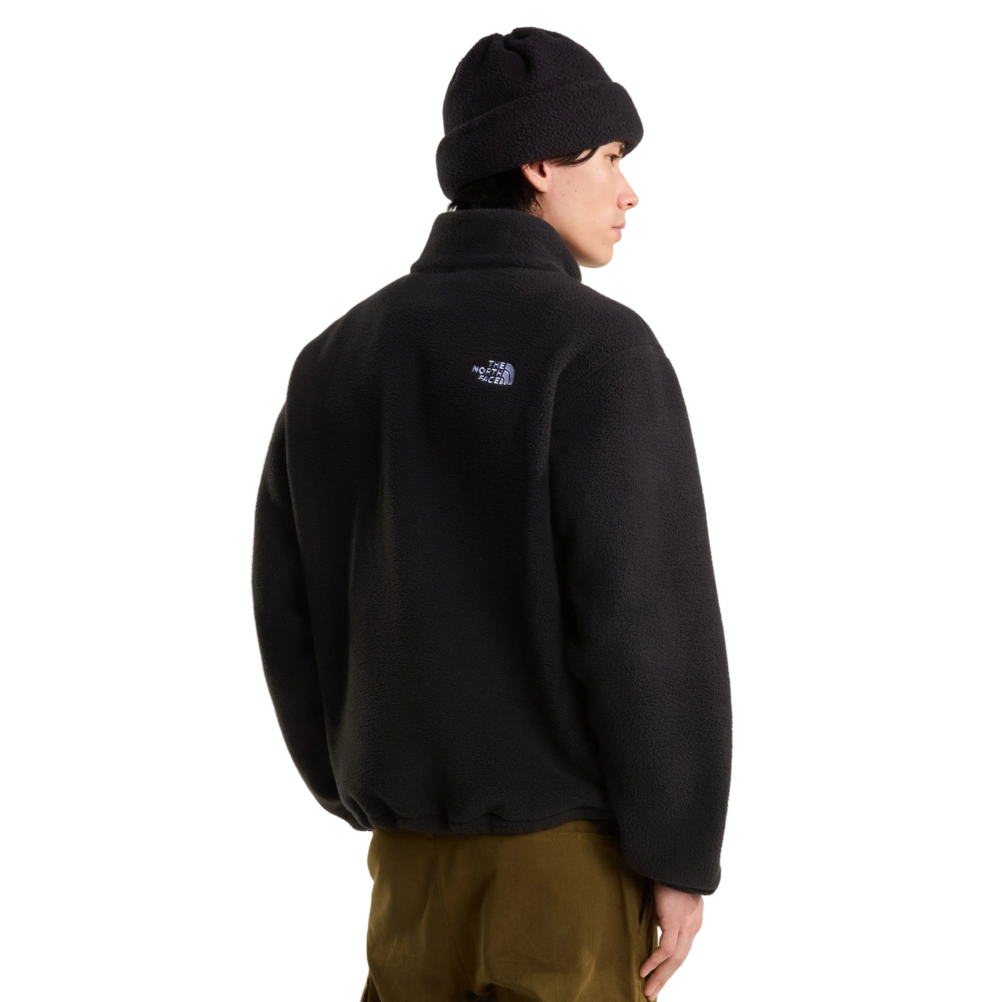 Men's Fleeski 1/4 Zip Pullover Fleece - Black