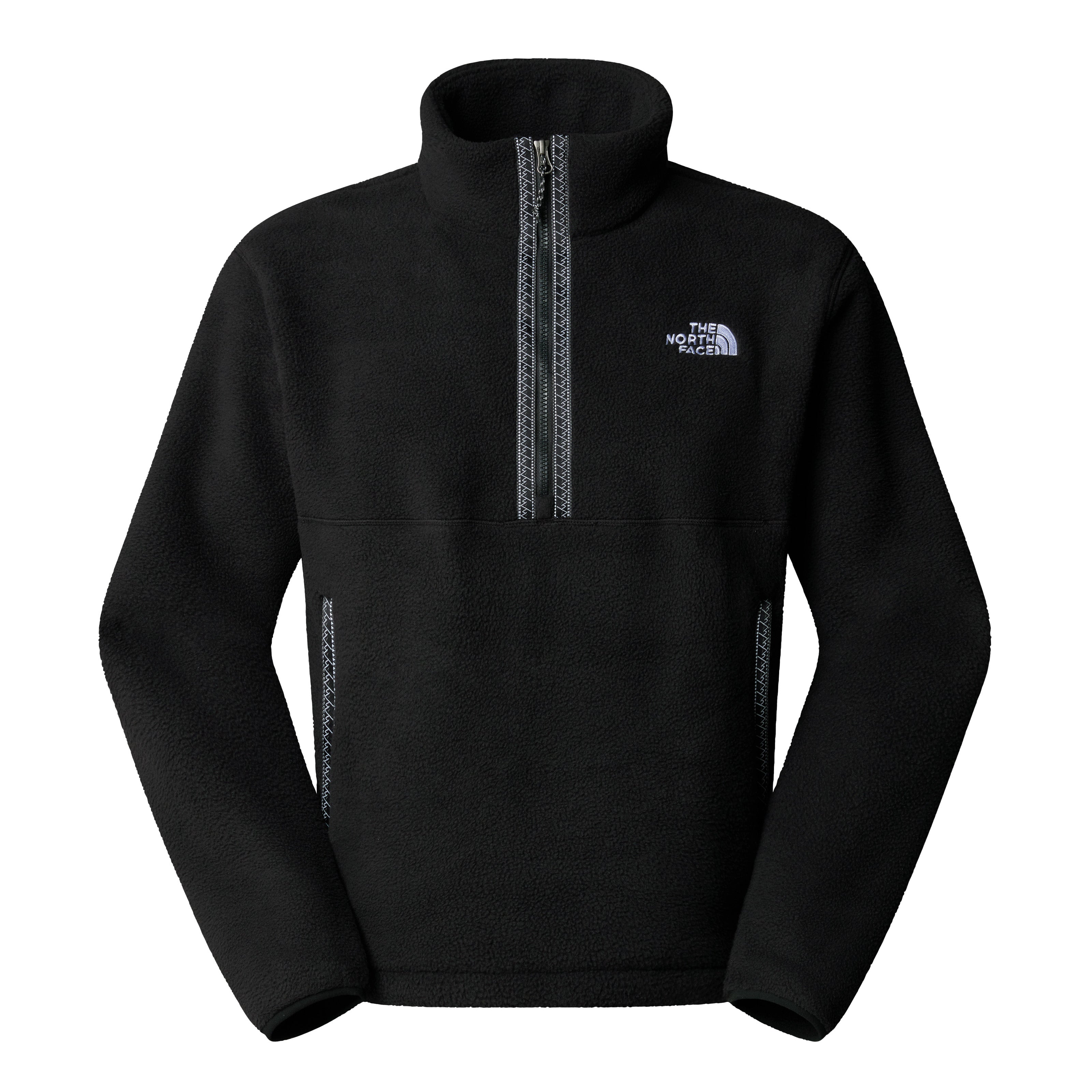 Men's Fleeski 1/4 Zip Pullover Fleece - Black