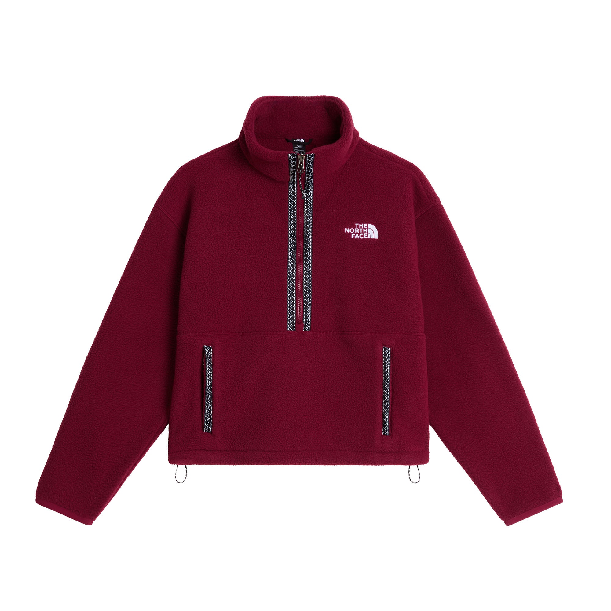 Women's Fleeski 1/4 Zip Pullover Fleece - Red