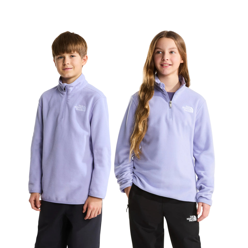 Kids' Glacier 1/4 Zip Fleece - Purple